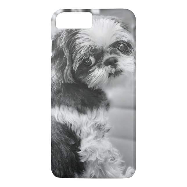 Shih Tzu Chica Funda para iPhone 7 Plus (Reverso)