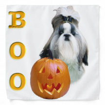 Shih Tzu Halloween Bandana