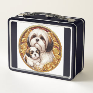 Shih Tzu Mom y Puppy