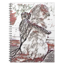 Shih Tzu Puppy y Cuaderno de Kitten
