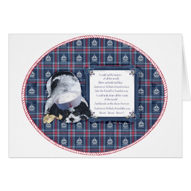 Shih Tzu Sailor (Anverso (Horizontal))