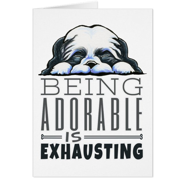 Shih Tzu Ser Adorable (Frente)