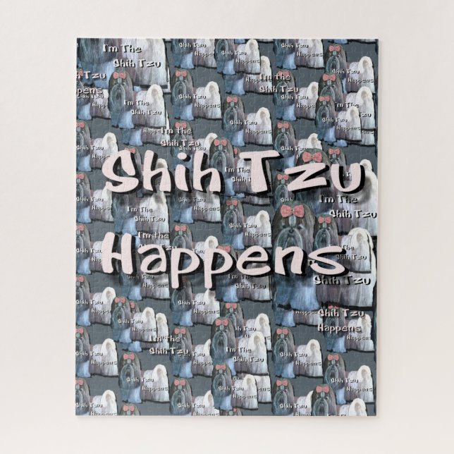 Shih Tzu sucede rompecabezas (Vertical)