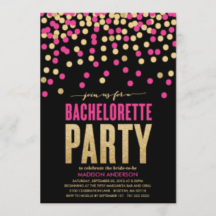 SHIMMER Y SHINE   INVITACIÓN DE LA PARTE BACHELORE