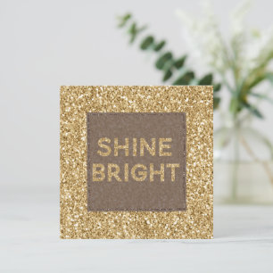 Shine Bright, Purpurina Glitzy Gold