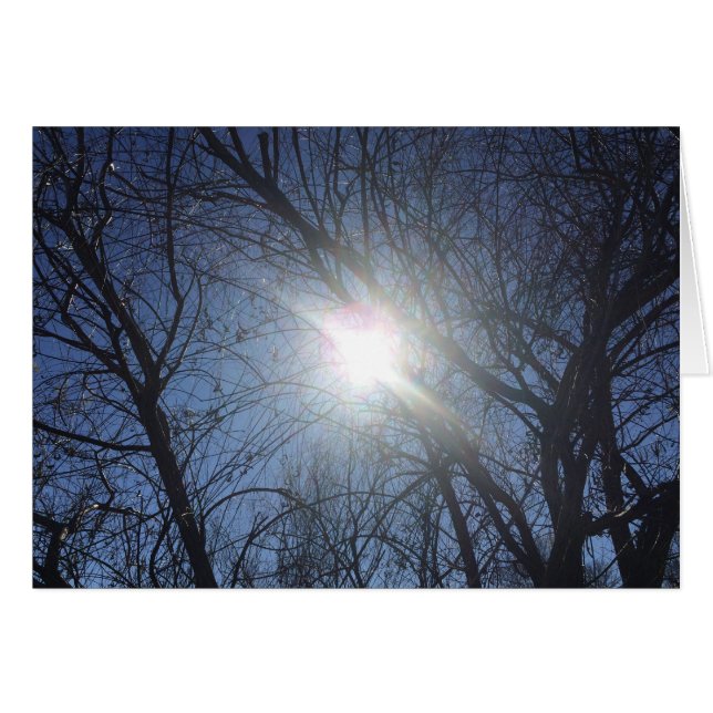 Shine Through, tarjeta (Anverso (Horizontal))