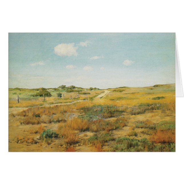 Shinnecock Hills de William Merritt Chase (Anverso (Horizontal))