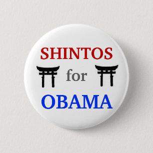 Shintos para el botón de Obama 2012