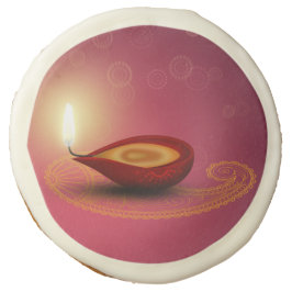 Shiny Happy Diwali Diya - Cookies