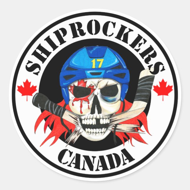 Shiprocker Pegatina (Anverso)