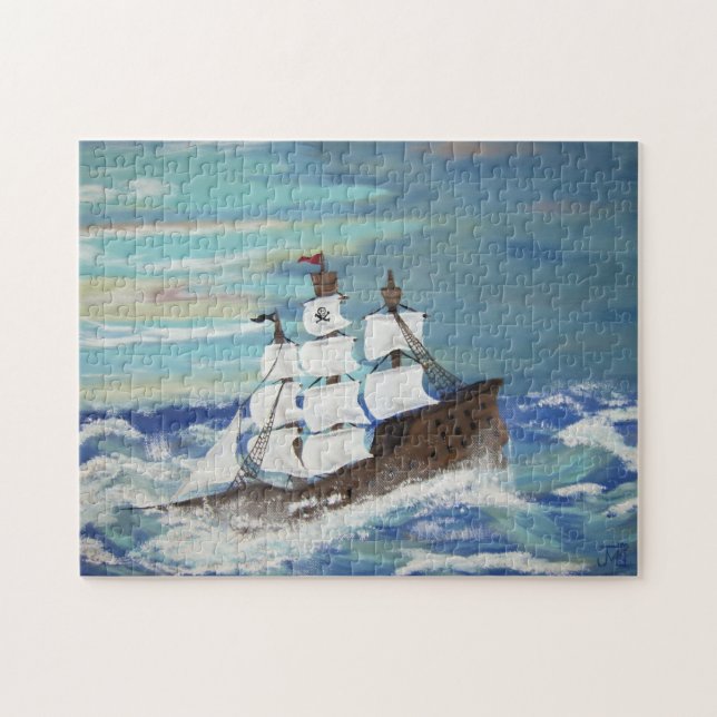 Ships Ahoy Puzzle por JML (Horizontal)