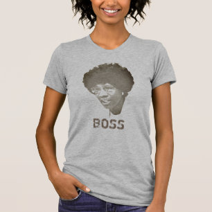 Shirley Chisholm 1972 "Jefe" de la camiseta