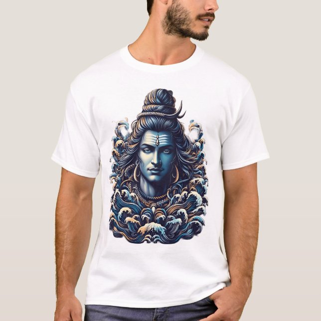 Shiva divina: Camiseta de danza cósmica (Anverso)