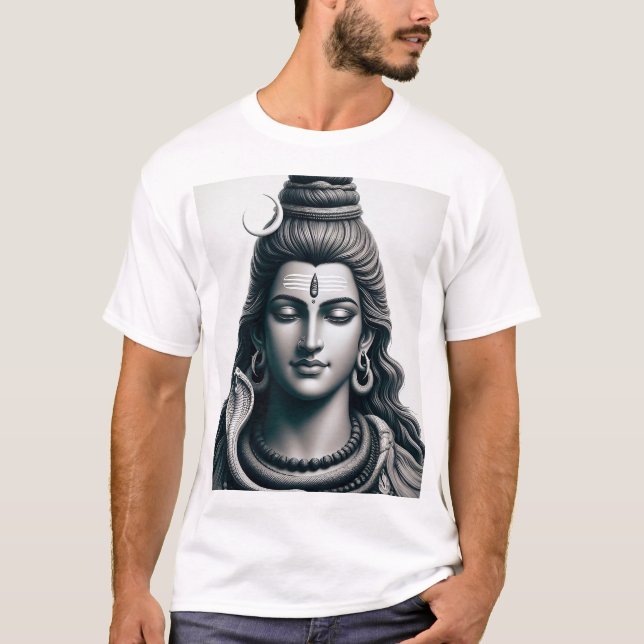 Shiva divina: Camiseta de energía sagrada (Anverso)