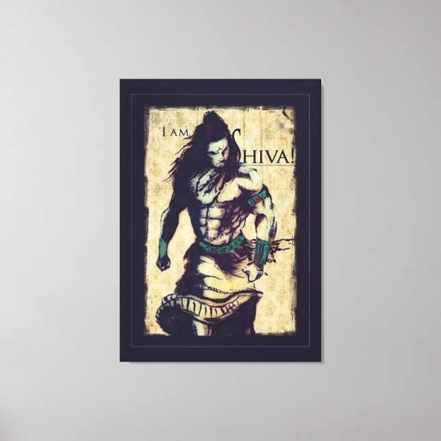 Shiva - Lienzo envuelto (Anverso)