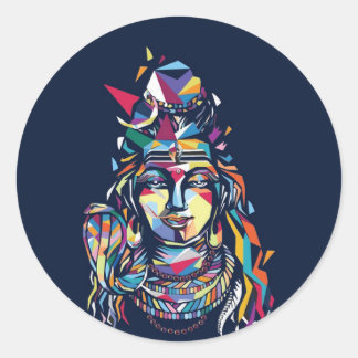 Shiva pegatina