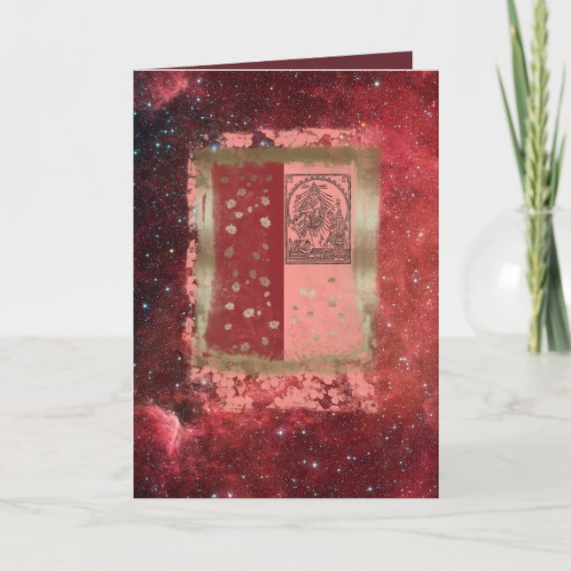 Shiva - Tarjeta de felicitación (Anverso)