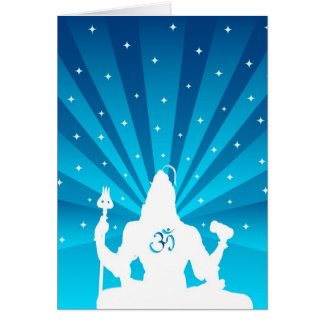 Shiva y OM - dios indio
