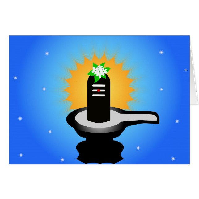 Shivalinga - dios indio (Anverso (Horizontal))