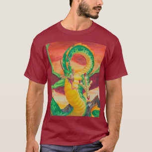 Shivan Dragon rediseña la camiseta de impresión co