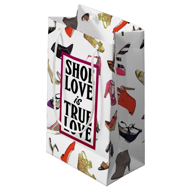 Shoame Love es una bolsa de regalo de amor verdade (Angulo Anverso)