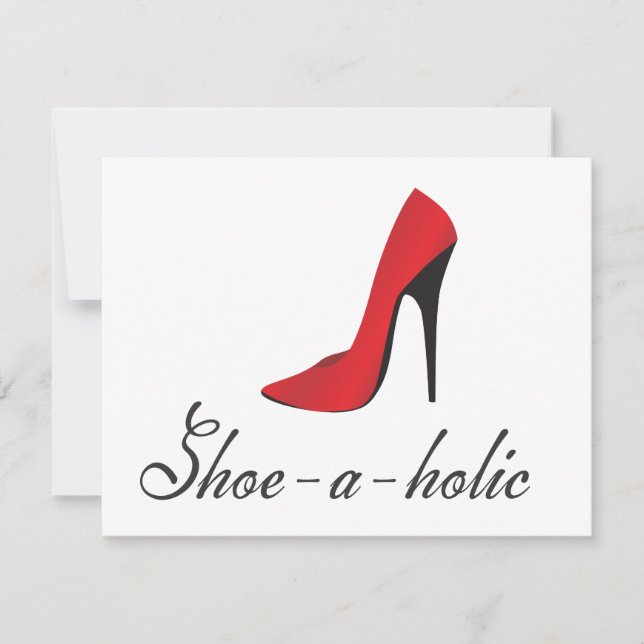 Shoe-a-holic (Anverso)