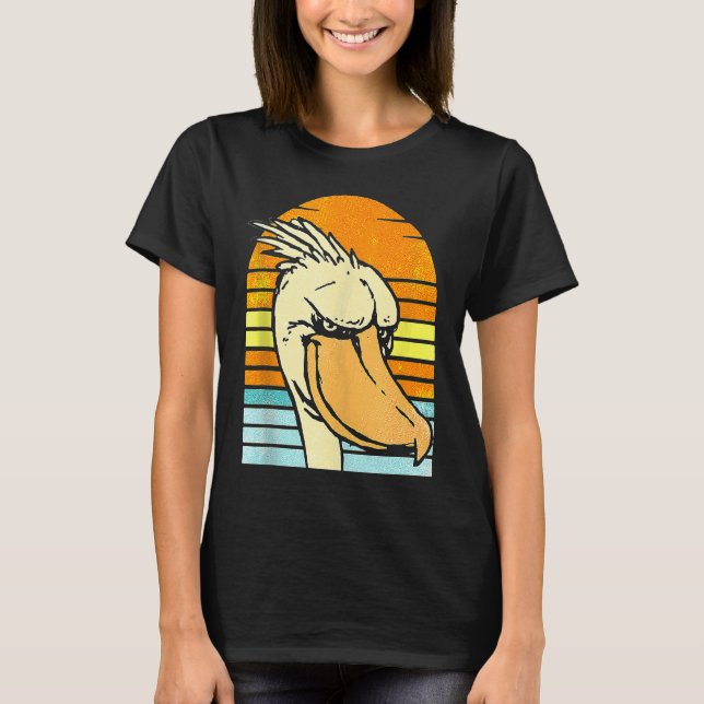 Shoebill Bird Animal Colorous Tank Top (Anverso)