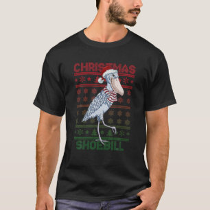 Shoebill Santa Hat Navidades de suéter feos