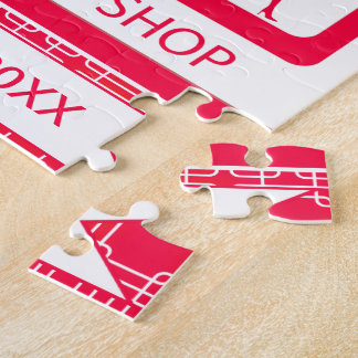 Shopaholic Eat Sleep Shop Keepsake Puzzle