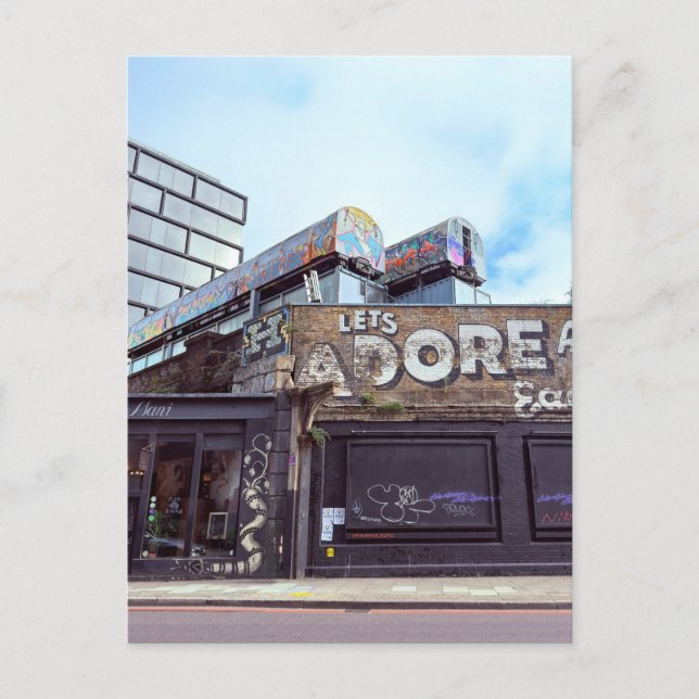 Shoreditch, postal de Londres para el Reino Unido (Anverso)