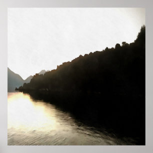 Shores Shadows Paisaje Arte