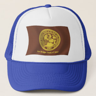 Shoshone Bannock Tribus Gorra de la bandera