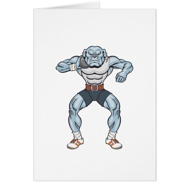 shotputter del bulldog (Frente)