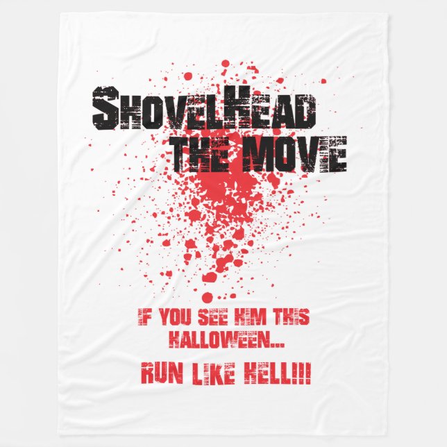SHOVELHEAD la PELÍCULA - "buena" manta sangrienta (Anverso)
