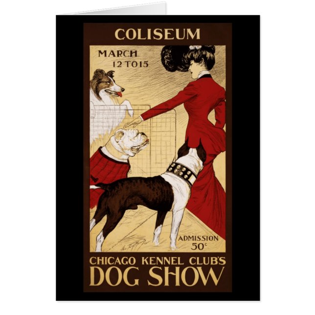 Show de perros del Club de Kennel de Chicago (Frente)