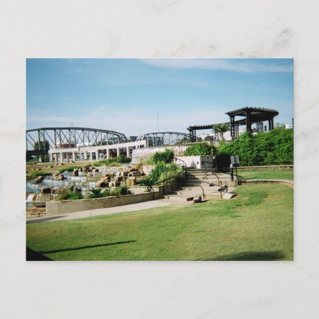 Shreveport, postal de La Riverfront (Anverso)