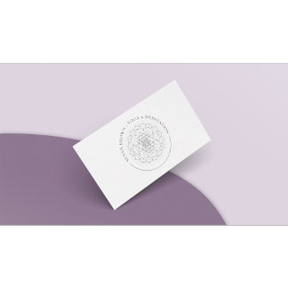 Shri Yantra - Tarjeta de visita para meditación