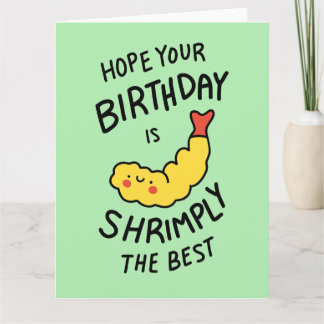 Shrimply: La mejor tarjeta de felicitación de cump