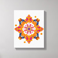 Shubh Diwali Tradicional arte de pared indio