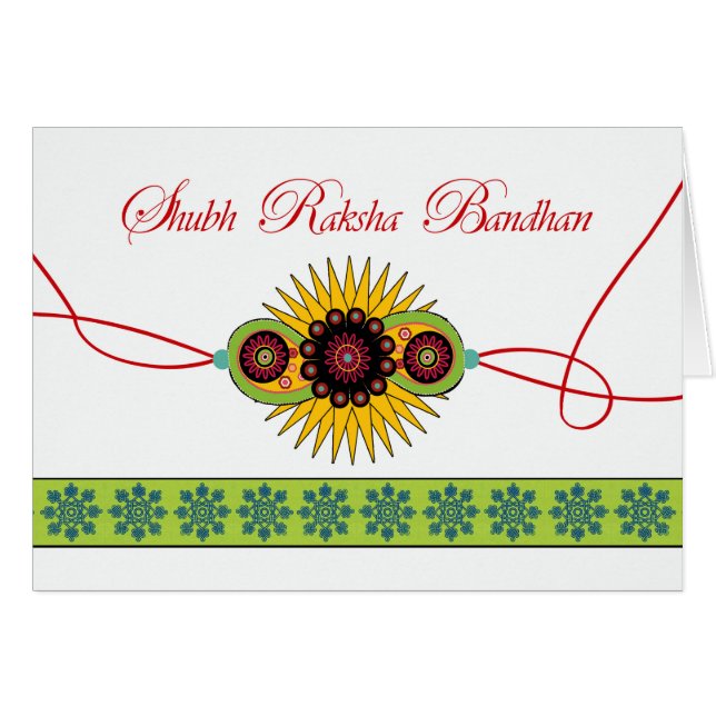 Shubh Raksha Bandhan, Festival Rakhi de la Banda d (Anverso (Horizontal))