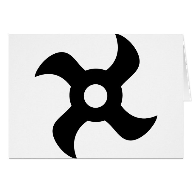 shuriken la estrella negra del ninja (Anverso (Horizontal))