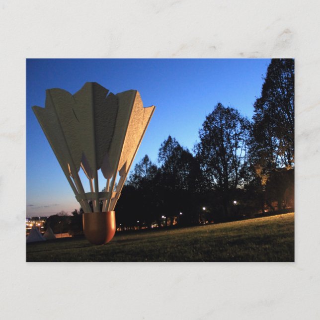 Shuttlecock de Kansas City en la tarjeta postal Du (Anverso)