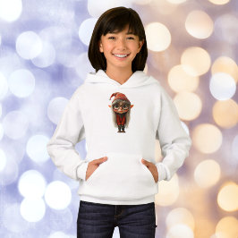 Shy Chica Navidades Elf Chica Hoodie