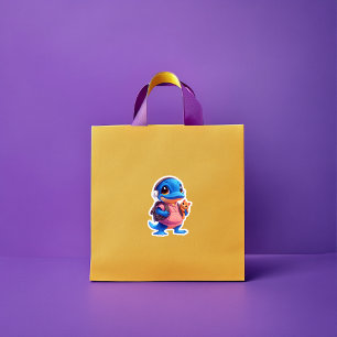 Shy Platypus Vinyl Pegatina