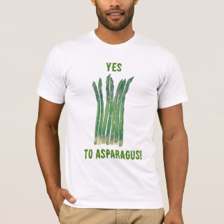 Sí a Asparagus, camisetas personalizadas