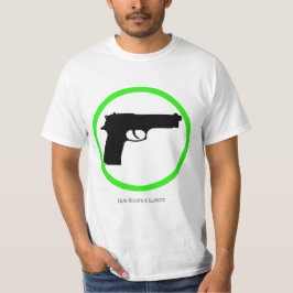¡Sí armas! Camiseta por GunRights4Illinois