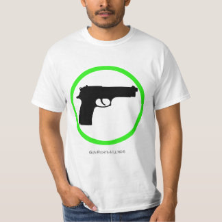 ¡Sí armas! Camiseta por GunRights4Illinois