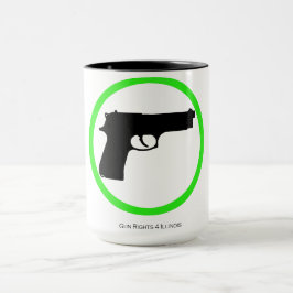 ¡Sí armas! taza de café de 15 onzas