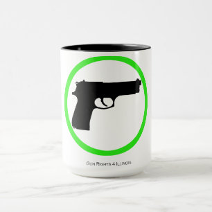 ¡Sí armas! taza de café de 15 onzas