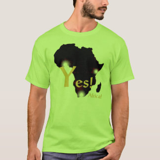 Sí camiseta de África